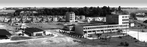 Panorama Centralnego Ośrodka - lata 
                    siedemdziesiąte