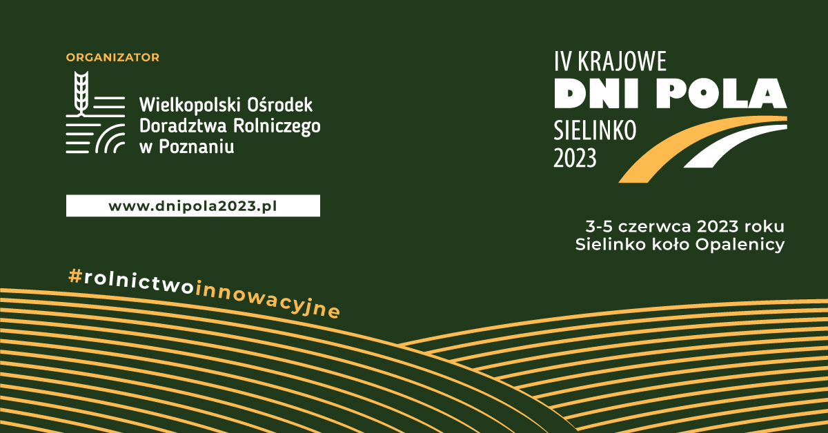 Krajowe Dni Pola Sielinko 2023 - Informacje dla wystawców
