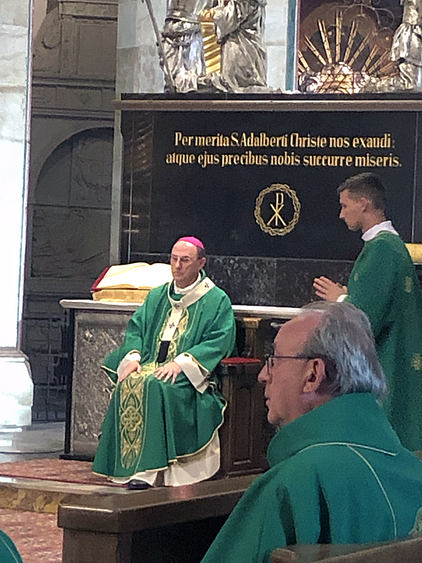 Na zdjęciu  Jubileuszowa Msza Święta