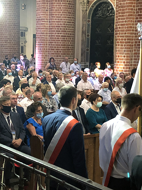 Na zdjęciu Jubileuszowa Msza Święta 