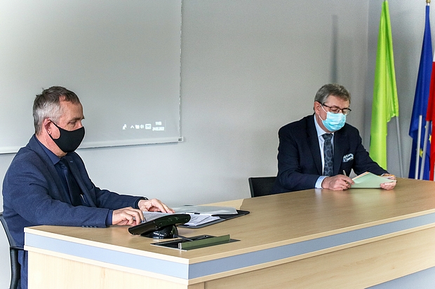 Zdjęcie 3.Posiedzenie Komisji wewnętrznej COBORU