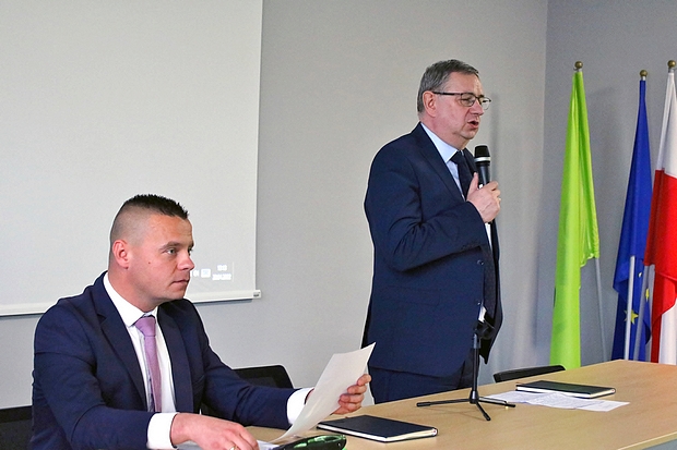 Otwarcie narady przez Dyrektora COBORU