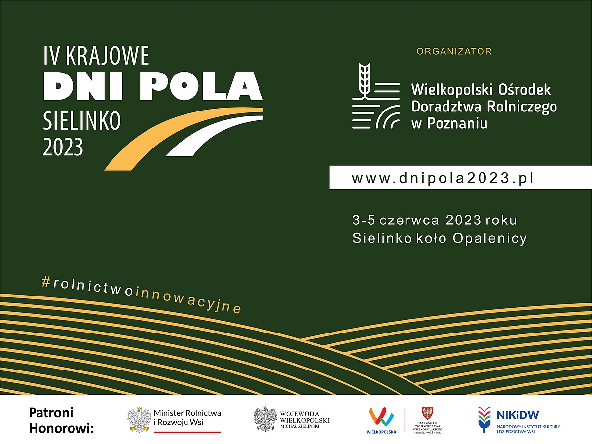 plakat IV dni pola 3-5.06.2023 sielinko koło opalenicy 