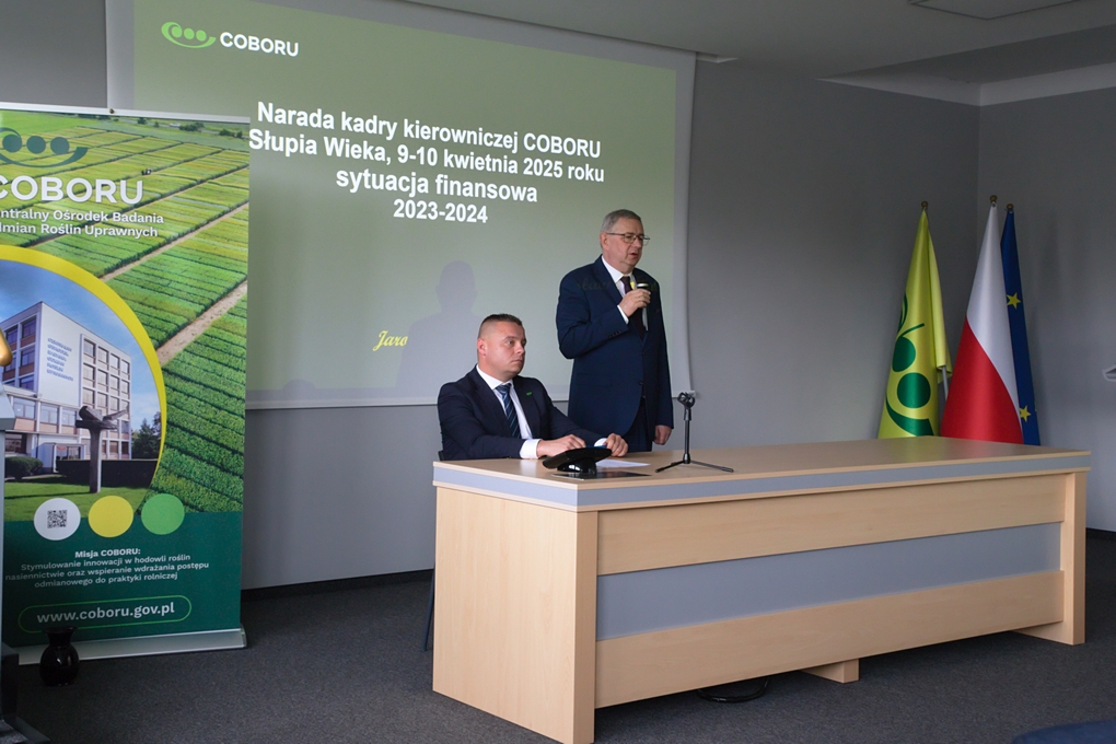otwarcie narady przez Dyrektora COBORU