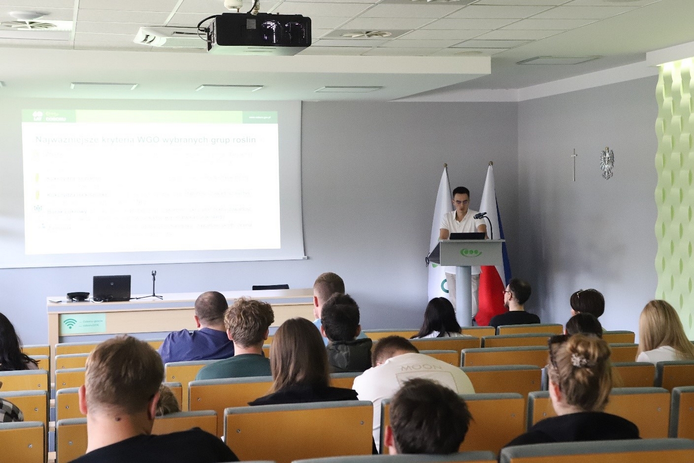 Wykład na Sali konferencyjnej